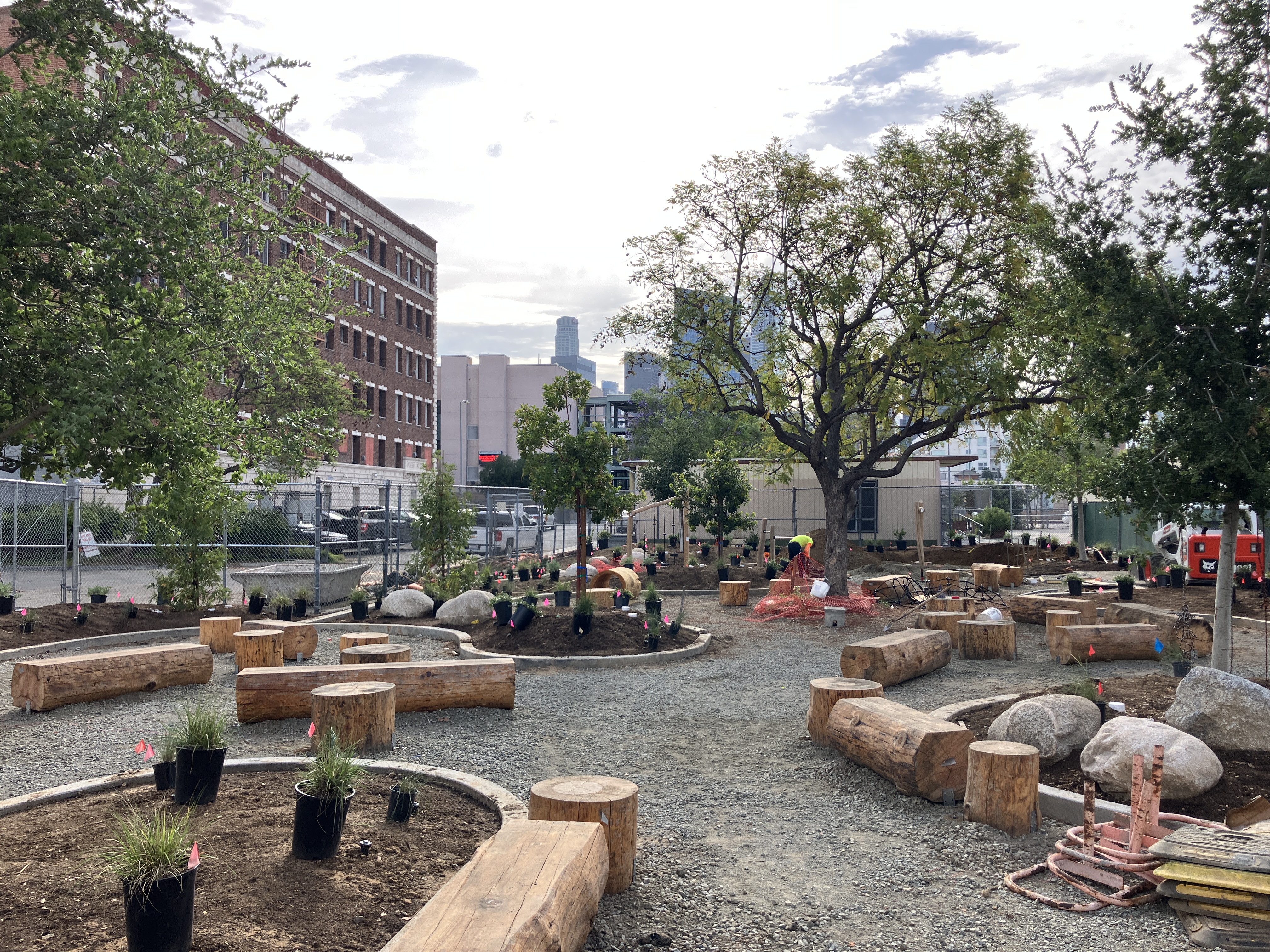 Esperanza Play Area During Planting