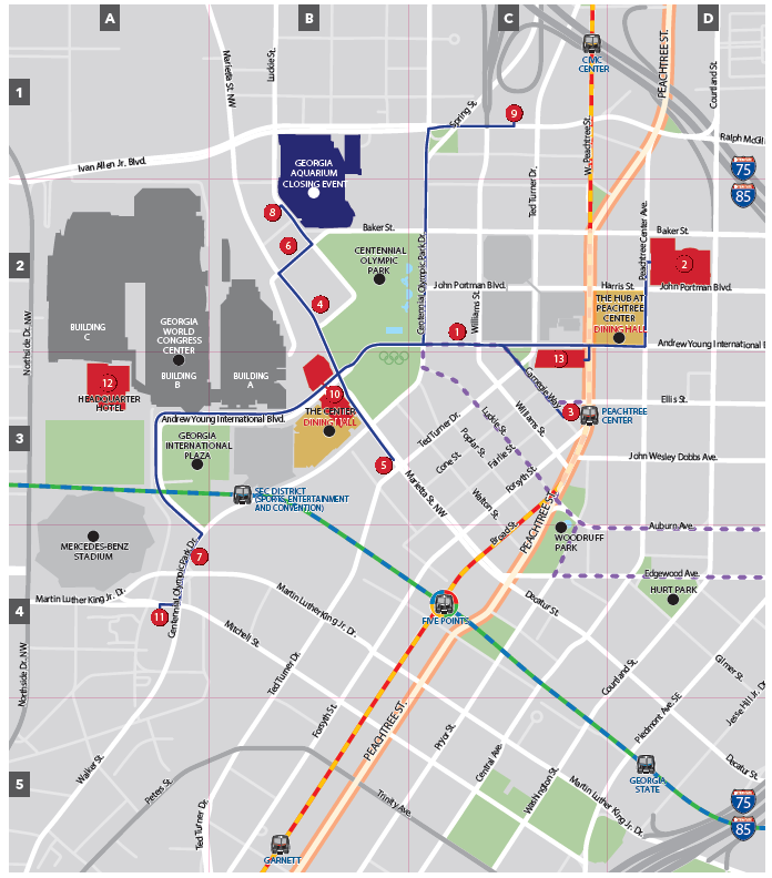 NACFC Housing Map